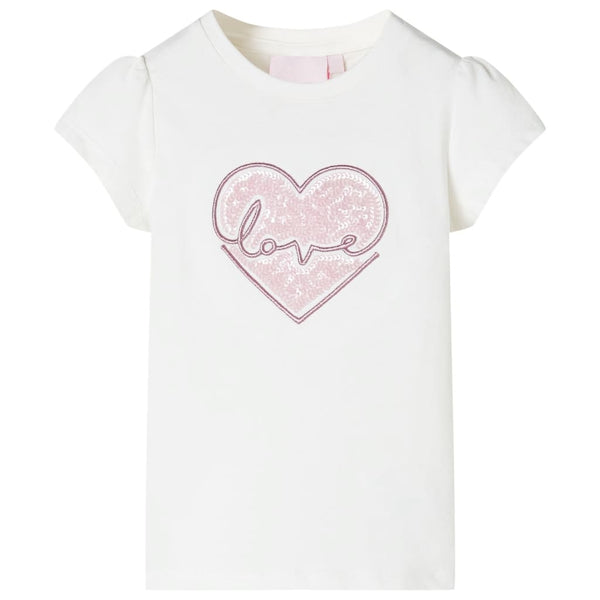 T-shirt enfant écru 140
