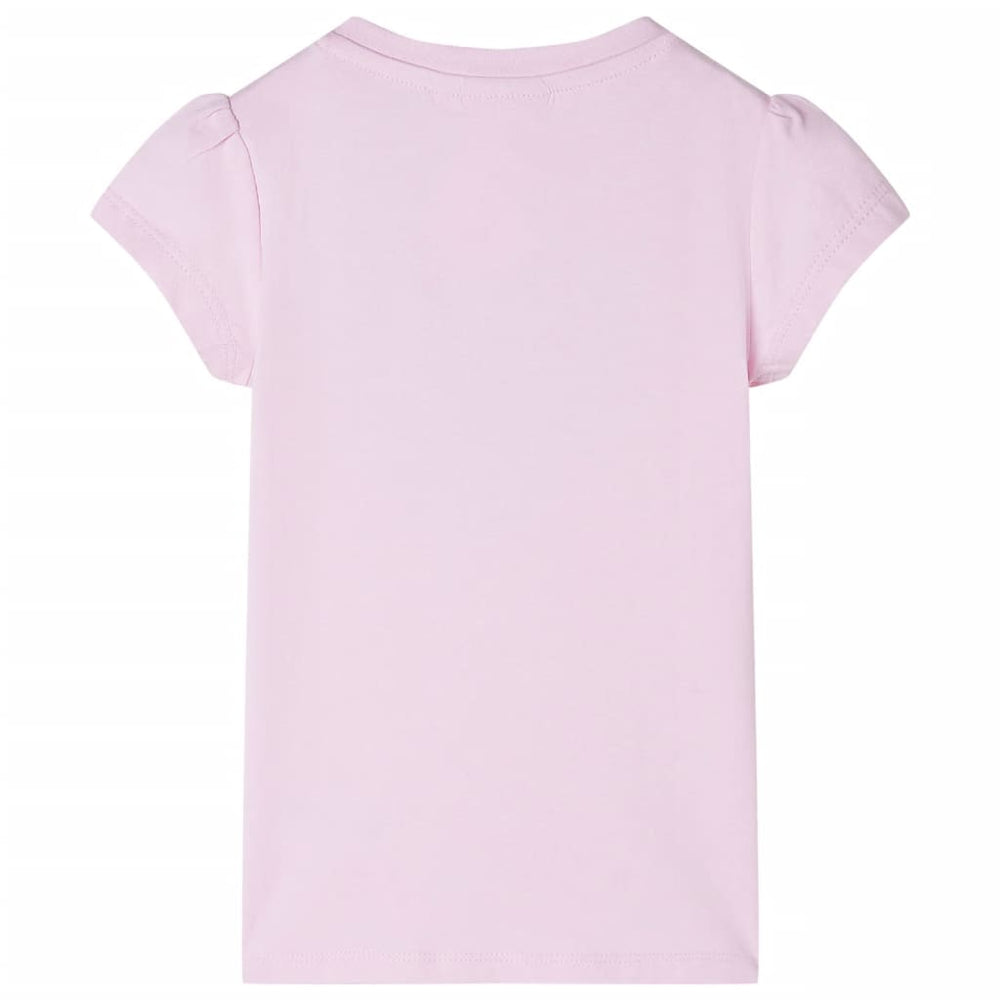 T-shirt enfant rose clair 128