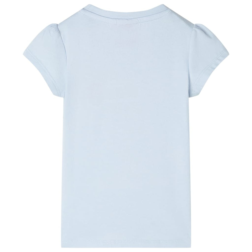T-shirt enfant bleu clair 116