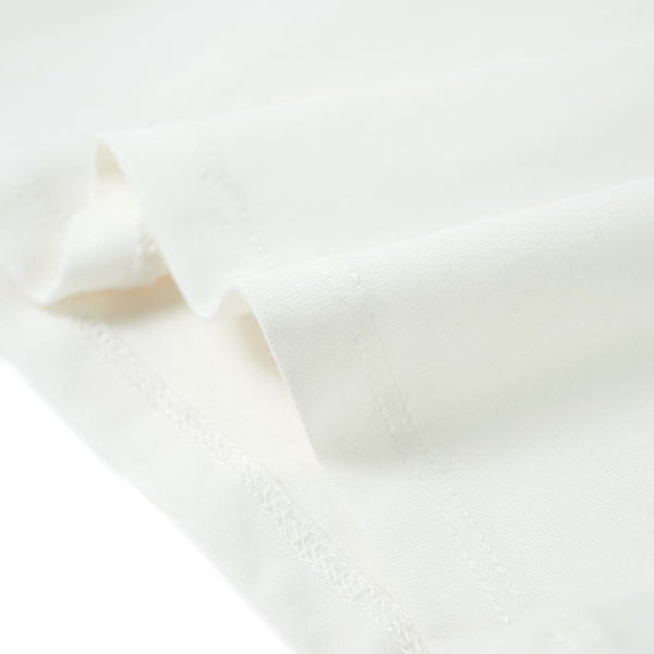 Kinder-T-Shirt mit Rüschenärmeln Weiß 104