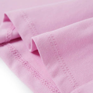 T-shirt enfant à manches volantées violet 116