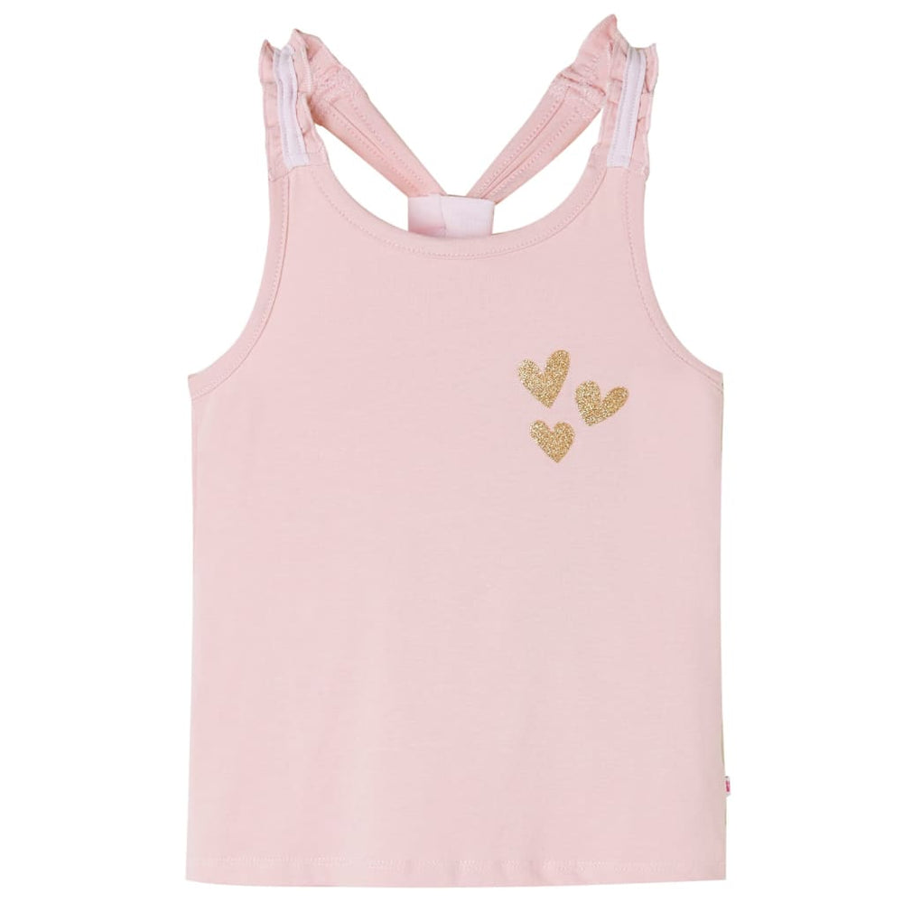 Kinder Tanktop Hellrosa Größe 104