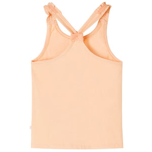 Débardeur enfant orange clair 128