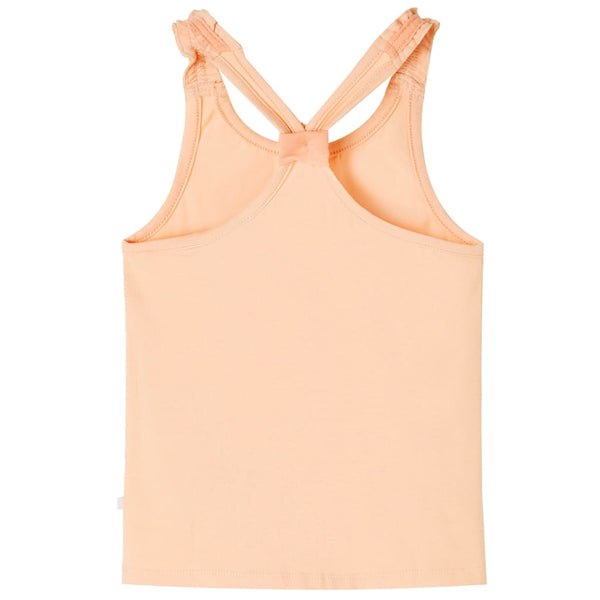 Débardeur enfant orange vif 140