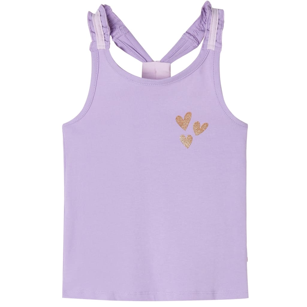 Débardeur enfant violet 140