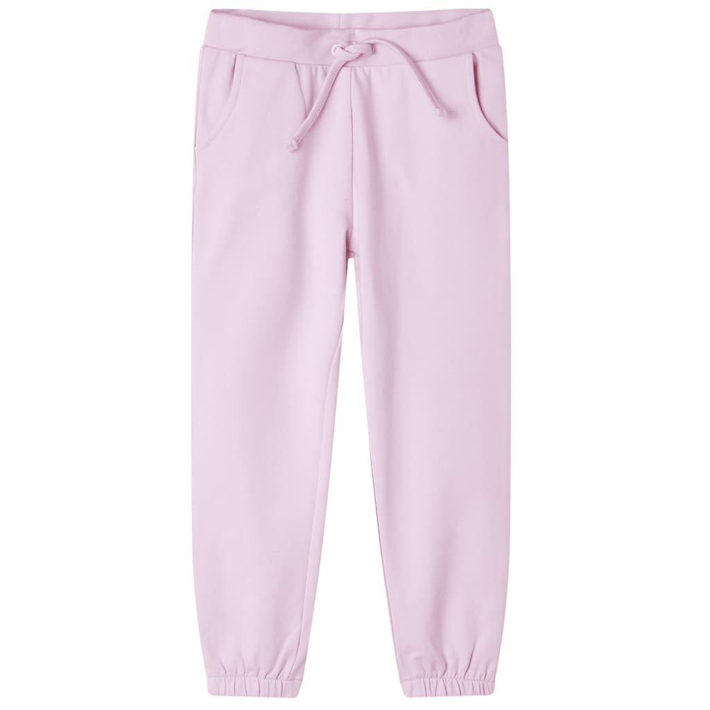 Pantalon de survêtement enfant rose clair 104