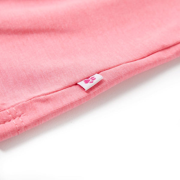 Kinder-T-Shirt Neonrosa 104