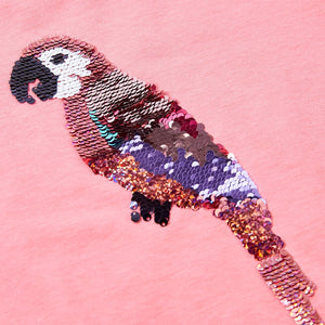T-shirt enfant rose fluo 140