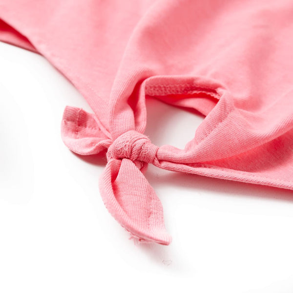 T-shirt enfant rose fluo 140