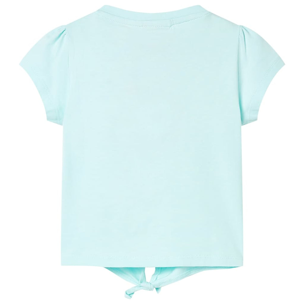 T-shirt enfant bleu clair 128