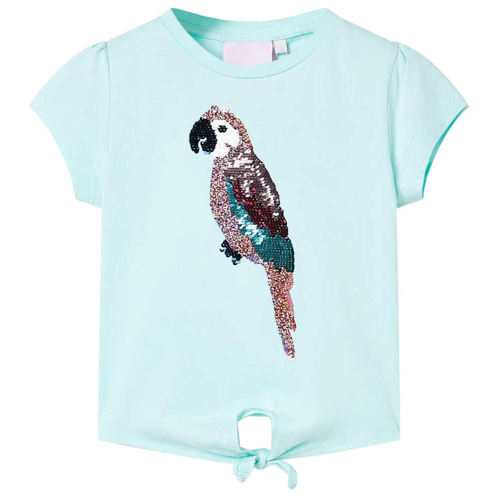 T-shirt enfant bleu clair 140