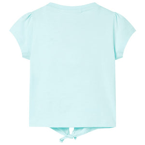 T-shirt enfant bleu clair 140