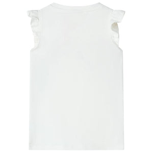 T-shirt enfant écru 140