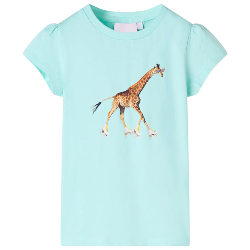 T-shirt enfant bleu clair 92