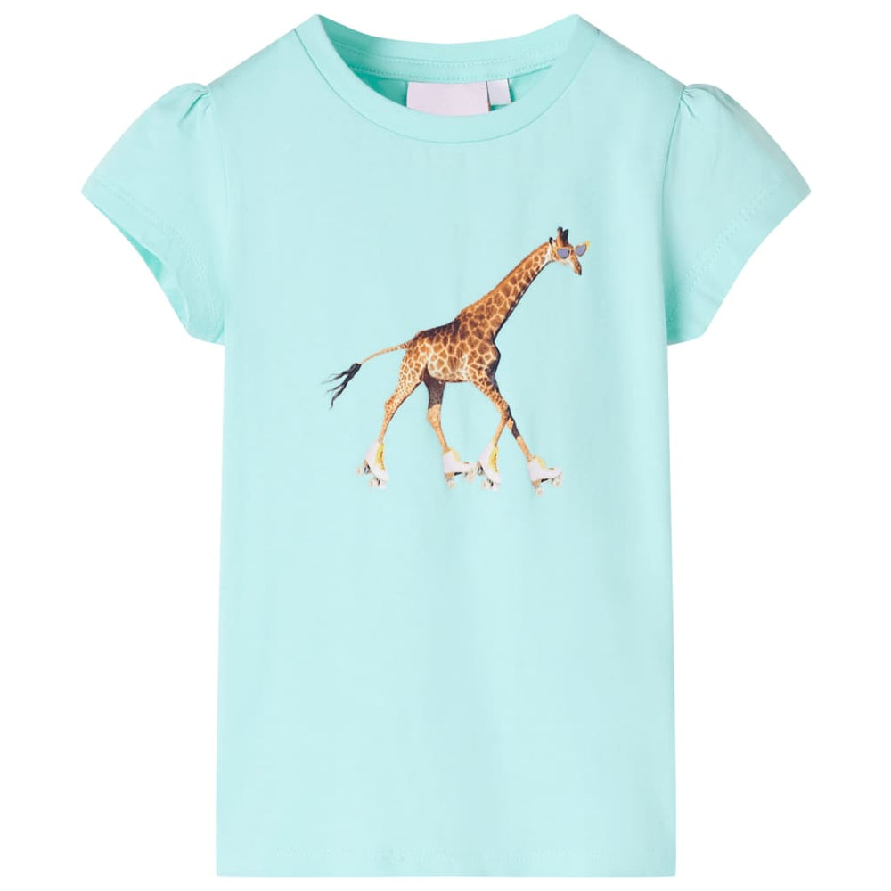 T-shirt enfant bleu clair 116