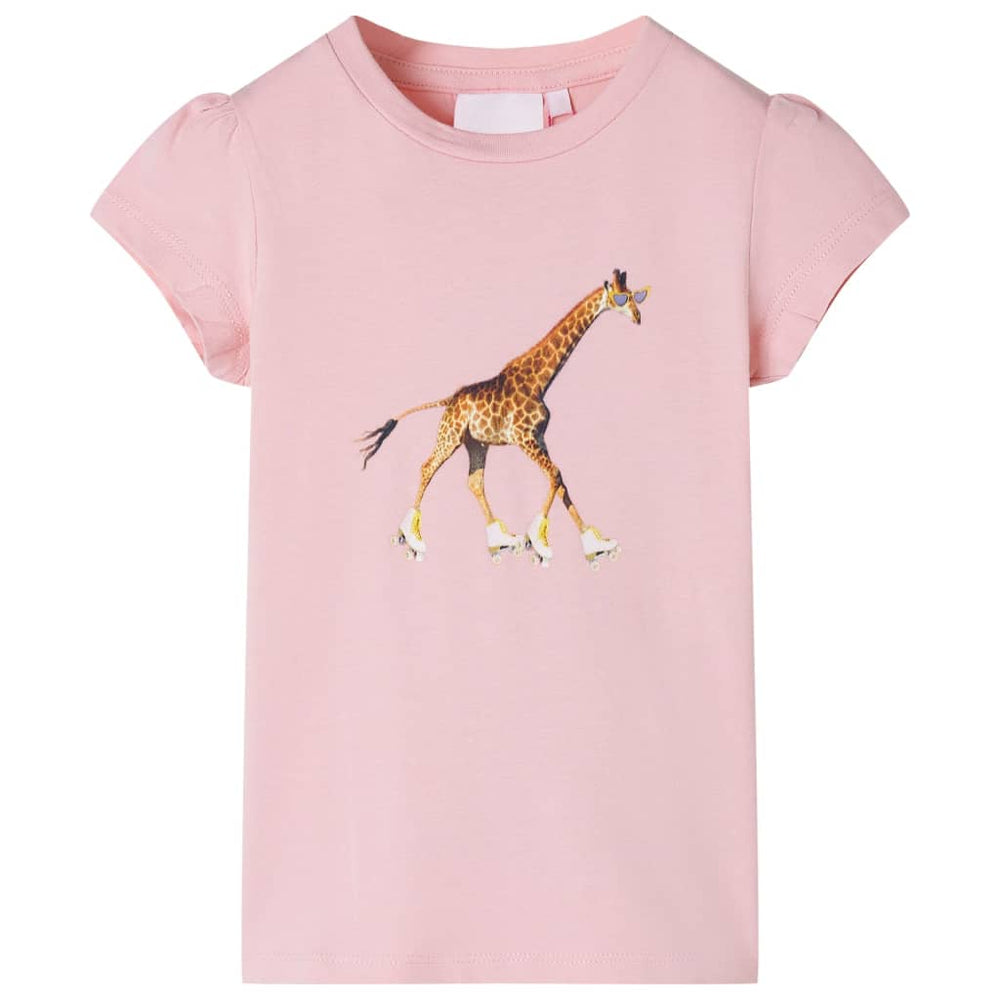 T-shirt enfant rose clair 116