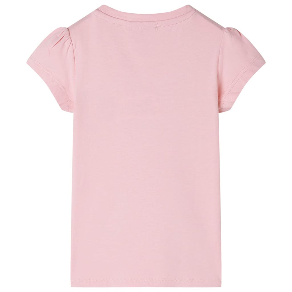 T-shirt enfant rose clair 116