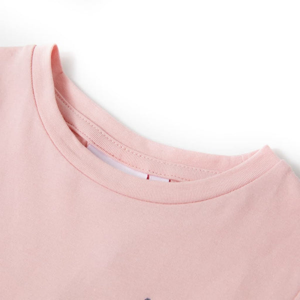 Kinder-T-Shirt Hellrosa 116