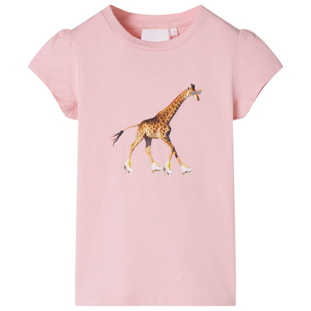 T-shirt enfant rose clair 140