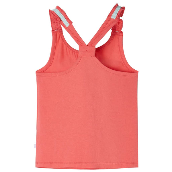 Kinder Tanktop Korallenrosa Größe 128