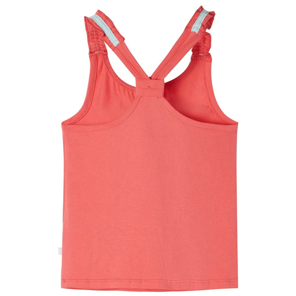 Débardeur Enfant Rose Corail 140