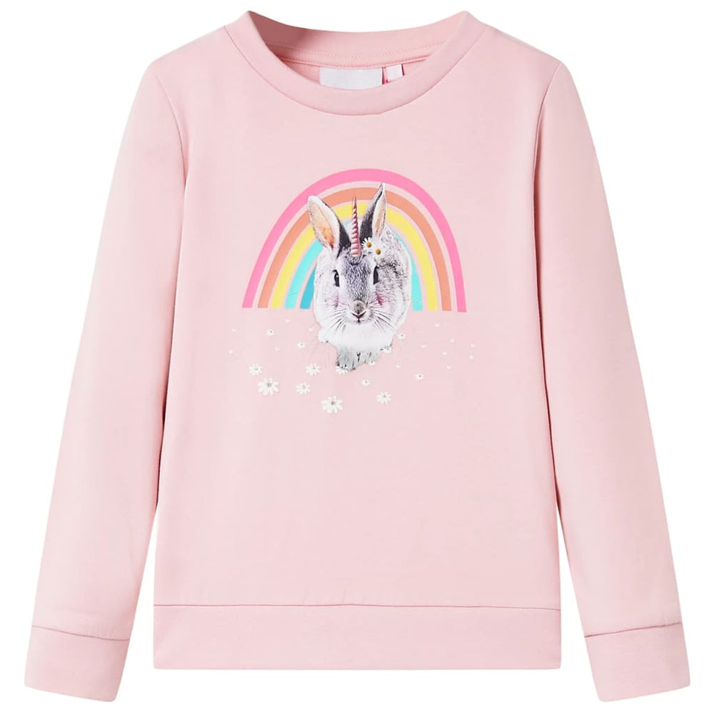 Kinder Sweatshirt Hellrosa Größe 92