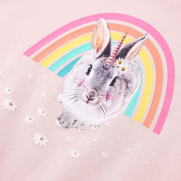 Sweat-shirt Enfant Rose clair 92