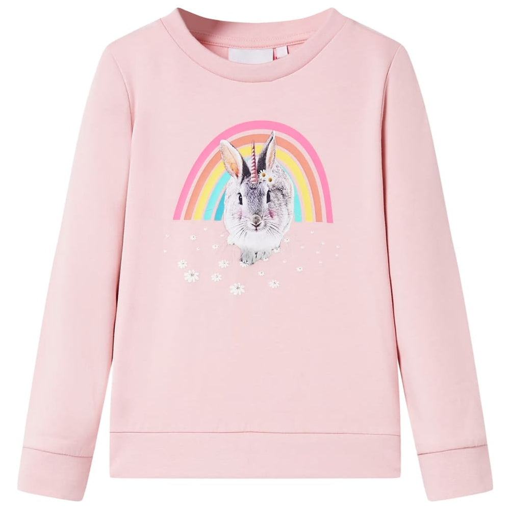 Kinder Sweatshirt Hellrosa Größe 104