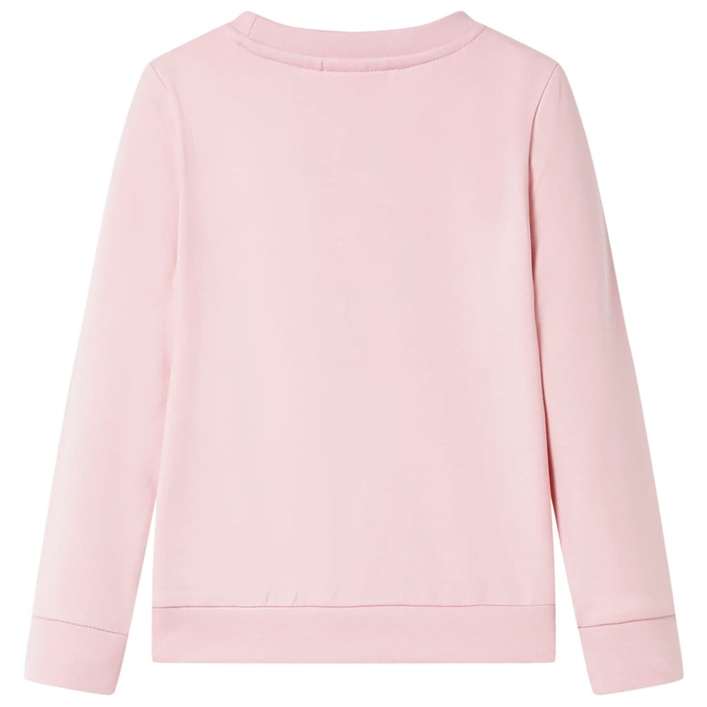 Sweat-shirt enfant rose clair 104