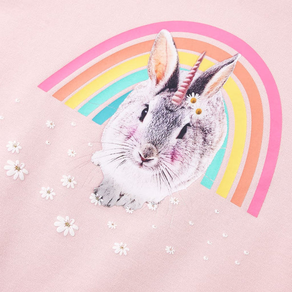 Kinder Sweatshirt Hellrosa Größe 104