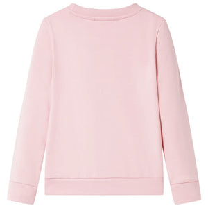Sweat-shirt enfant rose clair 116