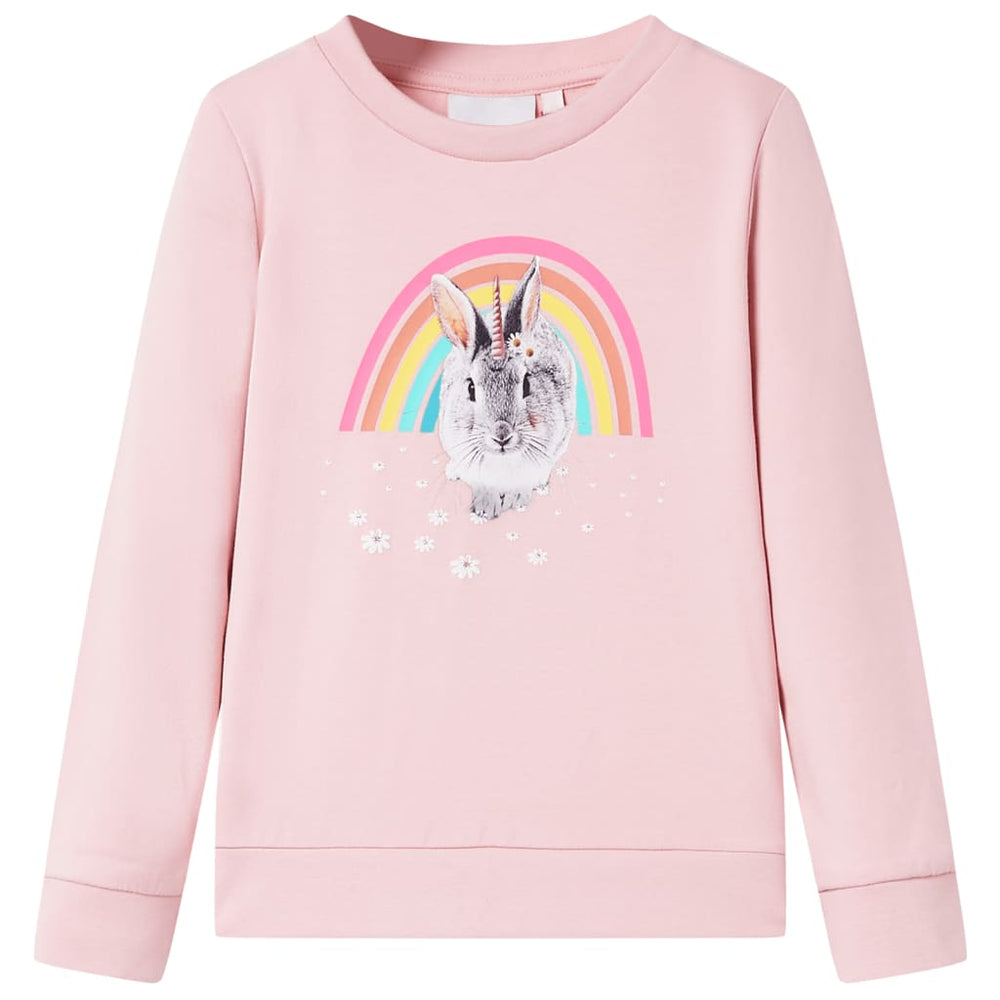 Sweat-shirt enfant Rose clair 128