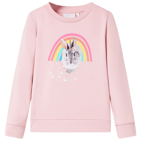 Sweat-shirt enfant Rose clair 128