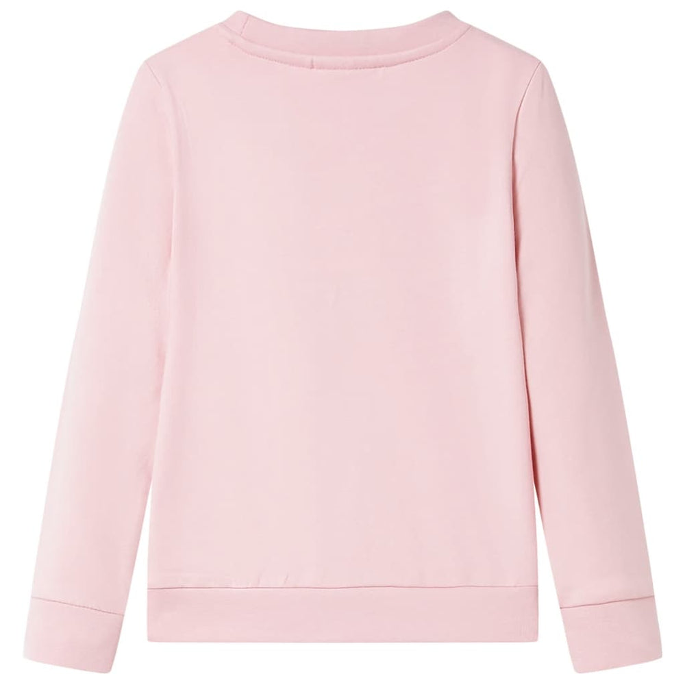 Kinder-Sweatshirt Hellrosa 128