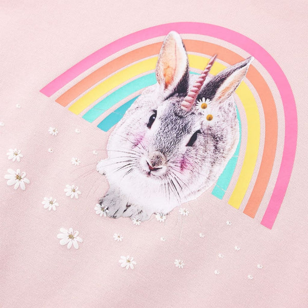 Sweat-shirt enfant Rose clair 128