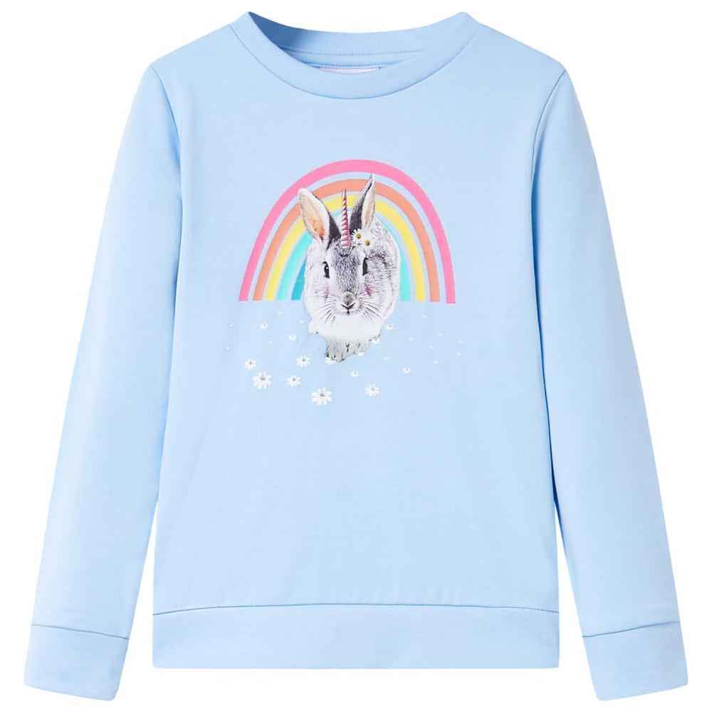 Sweat-shirt Enfant Bleu Clair 92