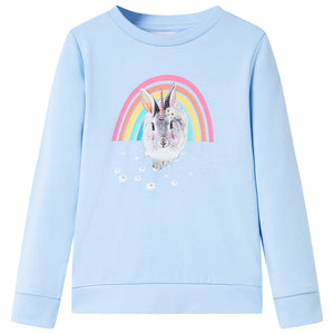 Kinder Sweatshirt Hellblau Größe 92