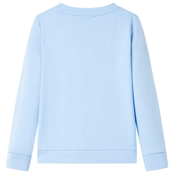 Sweat-shirt enfant bleu clair 128