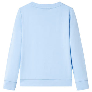 Kinder Sweatshirt Hellblau Größe 128