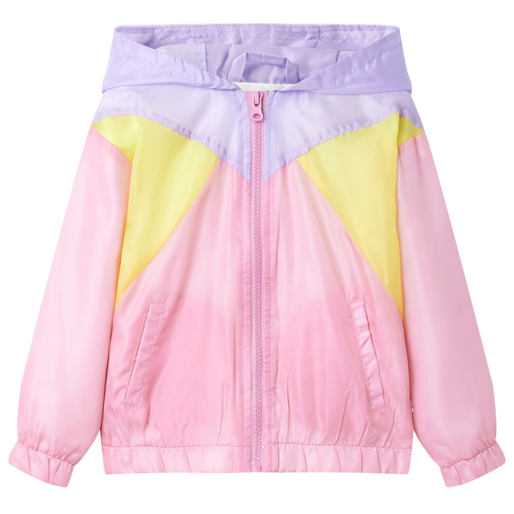 Sweat zippé à capuche Enfant Multicolore 104