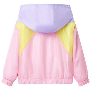 Sweat zippé à capuche Enfant Multicolore 104