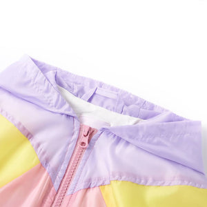 Sweat zippé à capuche Enfant Multicolore 104