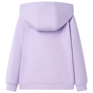 Kinder Kapuzenpullover Lila Größe 104