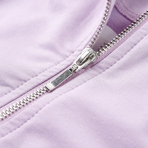 Kinder Kapuzenpullover Lila Größe 104