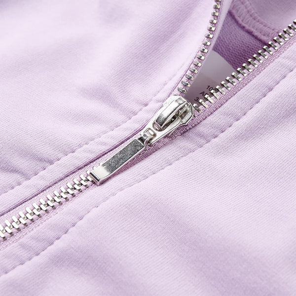 Kinder-Kapuzenpullover Lila 116