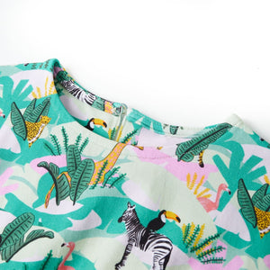 Kinderkleid Helles Minzgrün 104