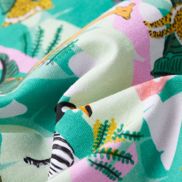 Kinderkleid Helles Minzgrün 128