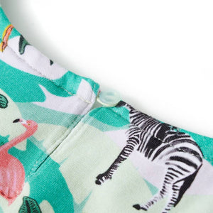 Kinderkleid Helles Minzgrün 140