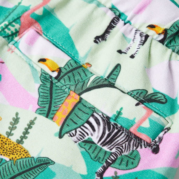 Kindershorts Minzgrün Größe 92