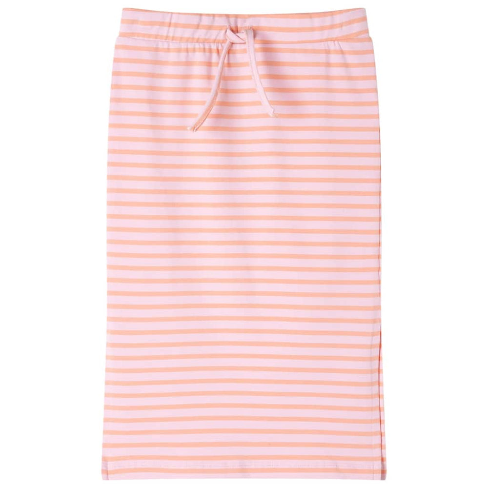 Kinderrock mit Streifen Gerade Rosa 116
